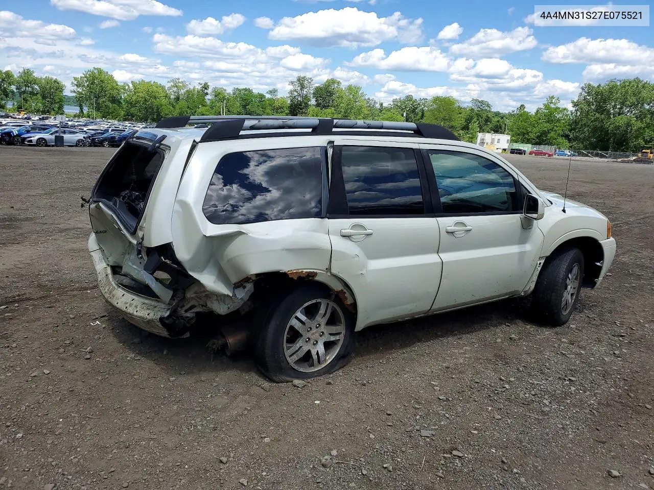 2007 Mitsubishi Endeavor Se VIN: 4A4MN31S27E075521 Lot: 58751006