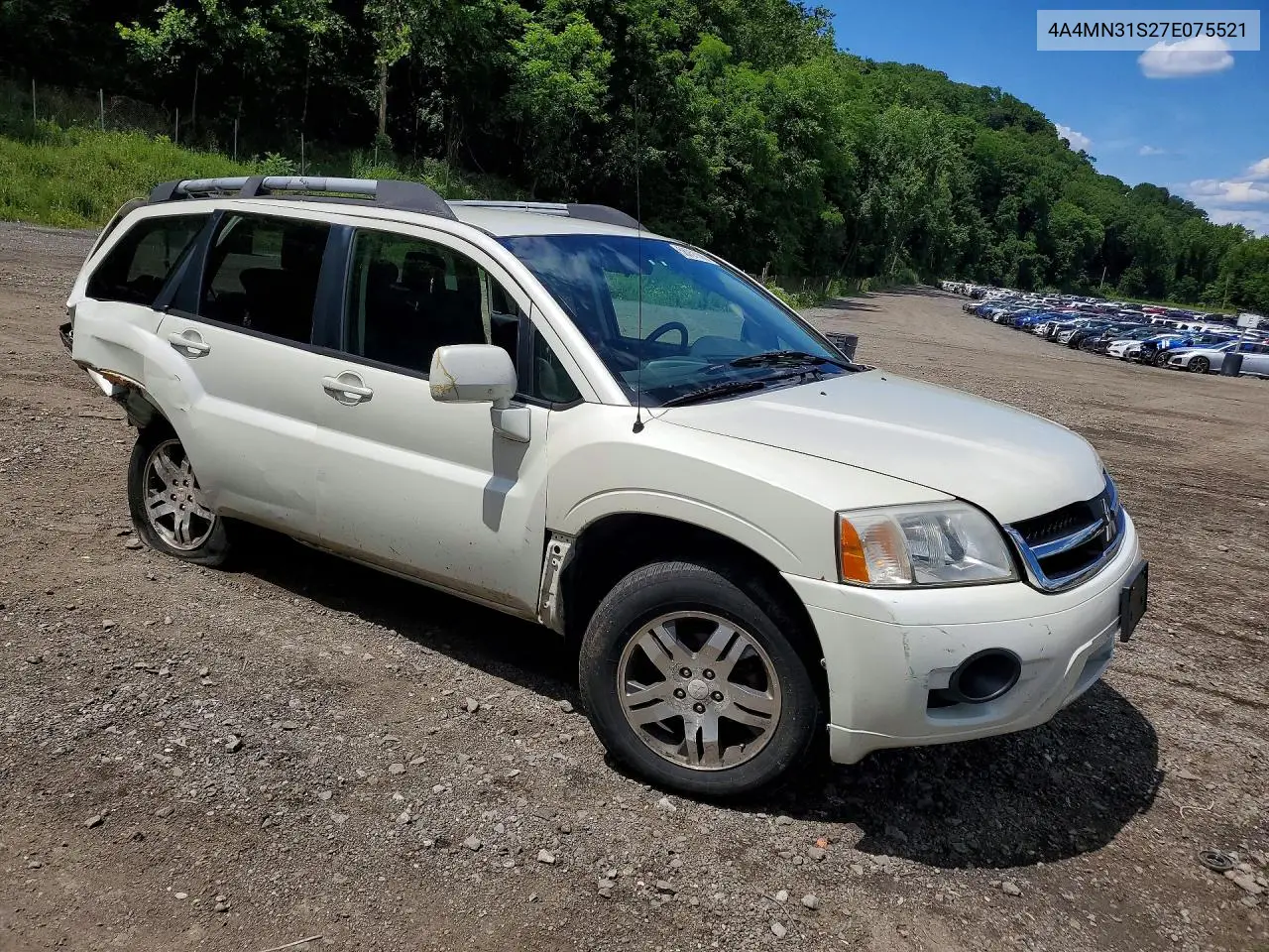 2007 Mitsubishi Endeavor Se VIN: 4A4MN31S27E075521 Lot: 58751006