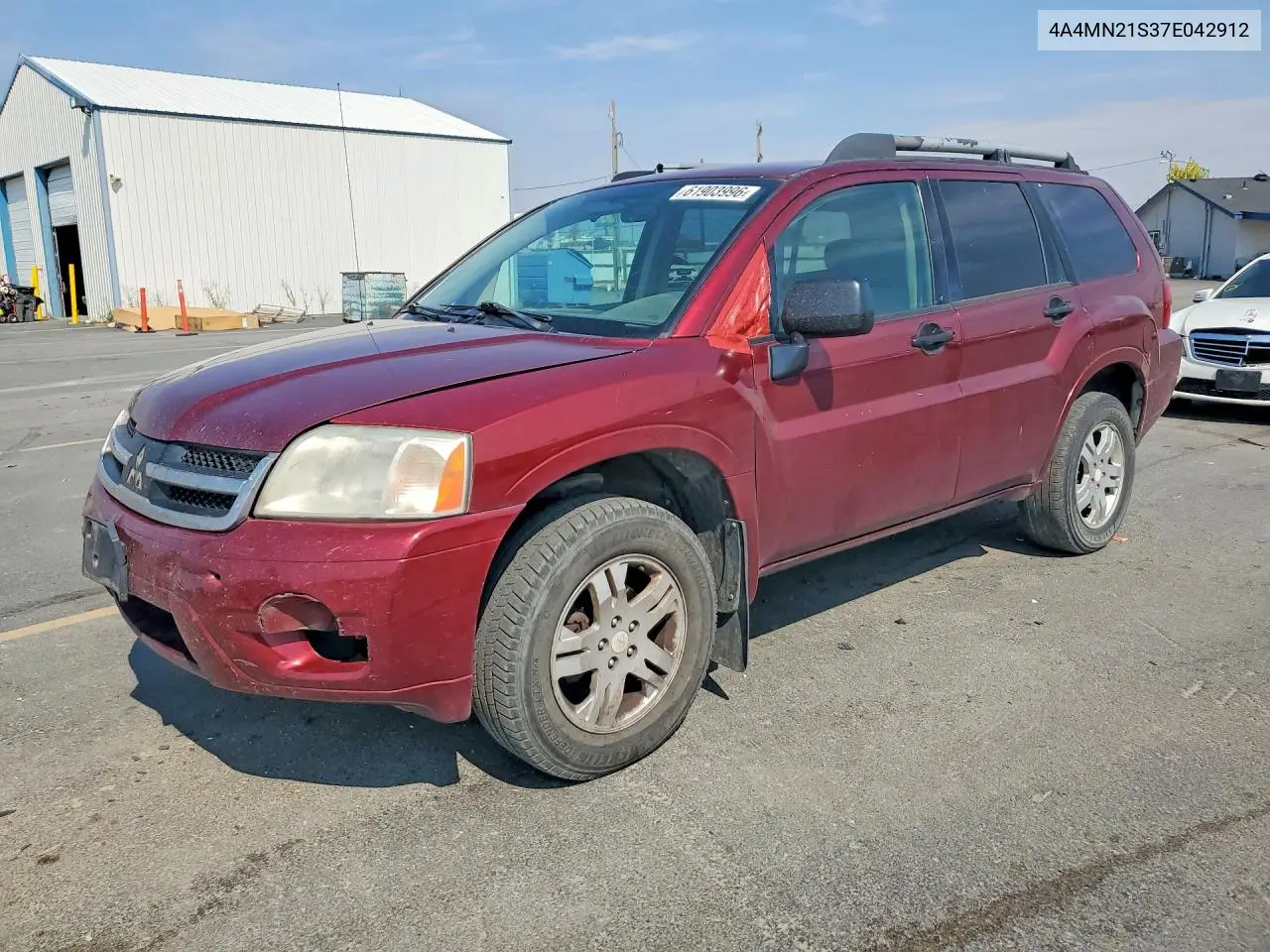 2007 Mitsubishi Endeavor Ls VIN: 4A4MN21S37E042912 Lot: 61903996
