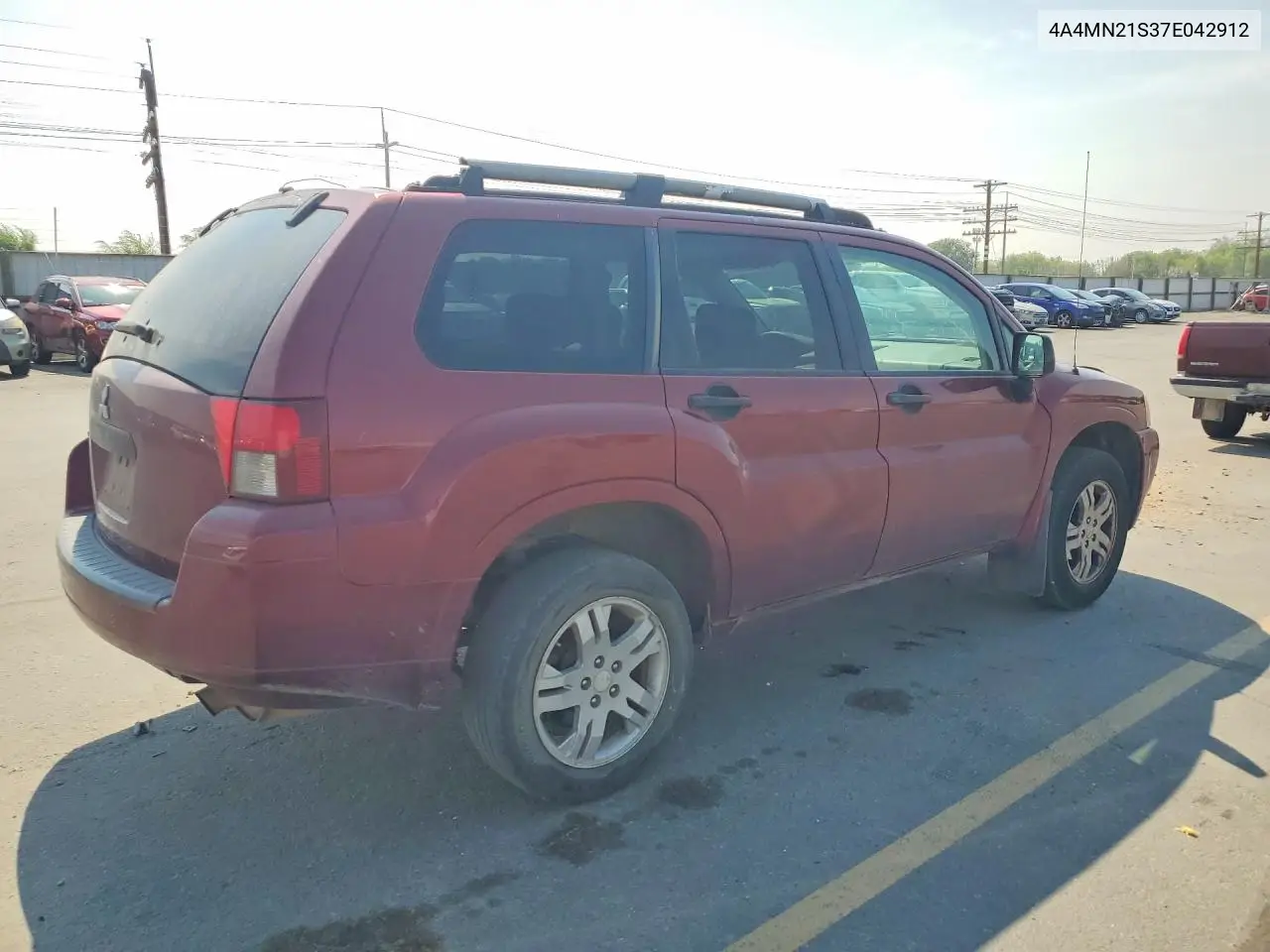 2007 Mitsubishi Endeavor Ls VIN: 4A4MN21S37E042912 Lot: 61903996