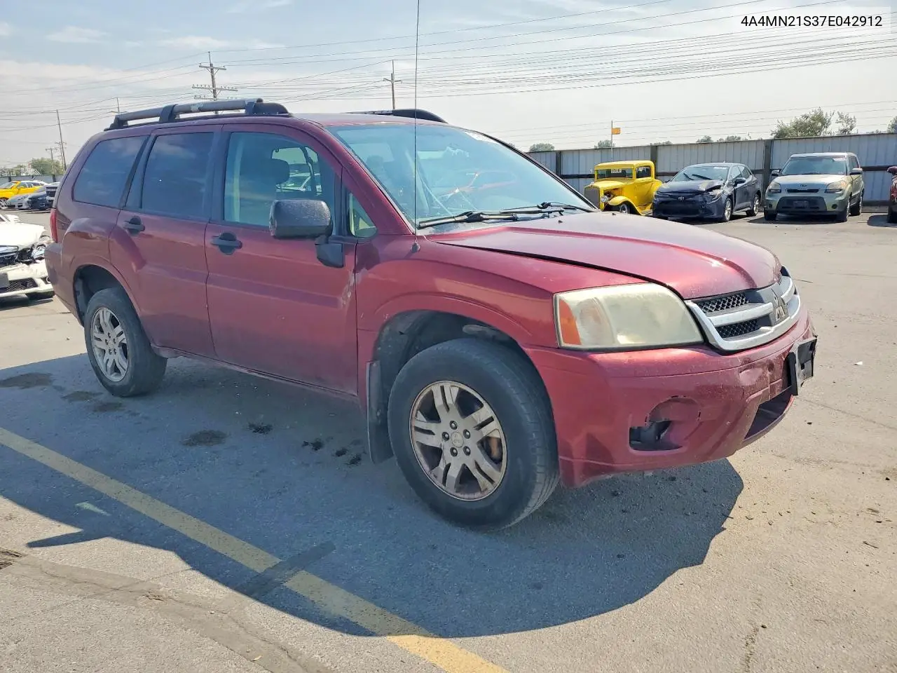 2007 Mitsubishi Endeavor Ls VIN: 4A4MN21S37E042912 Lot: 61903996