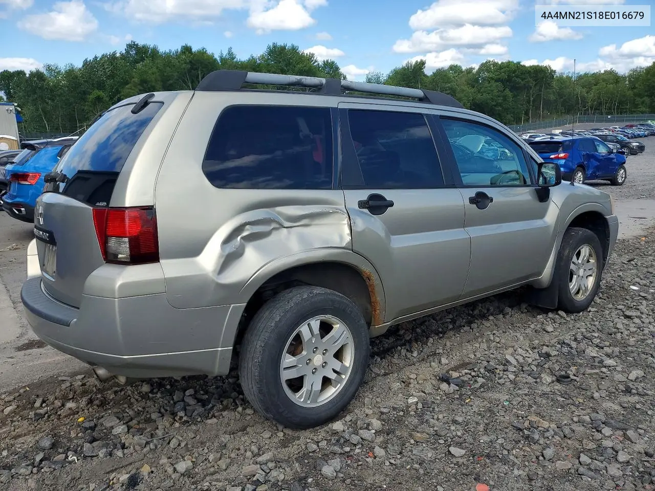 2008 Mitsubishi Endeavor Ls VIN: 4A4MN21S18E016679 Lot: 56995446