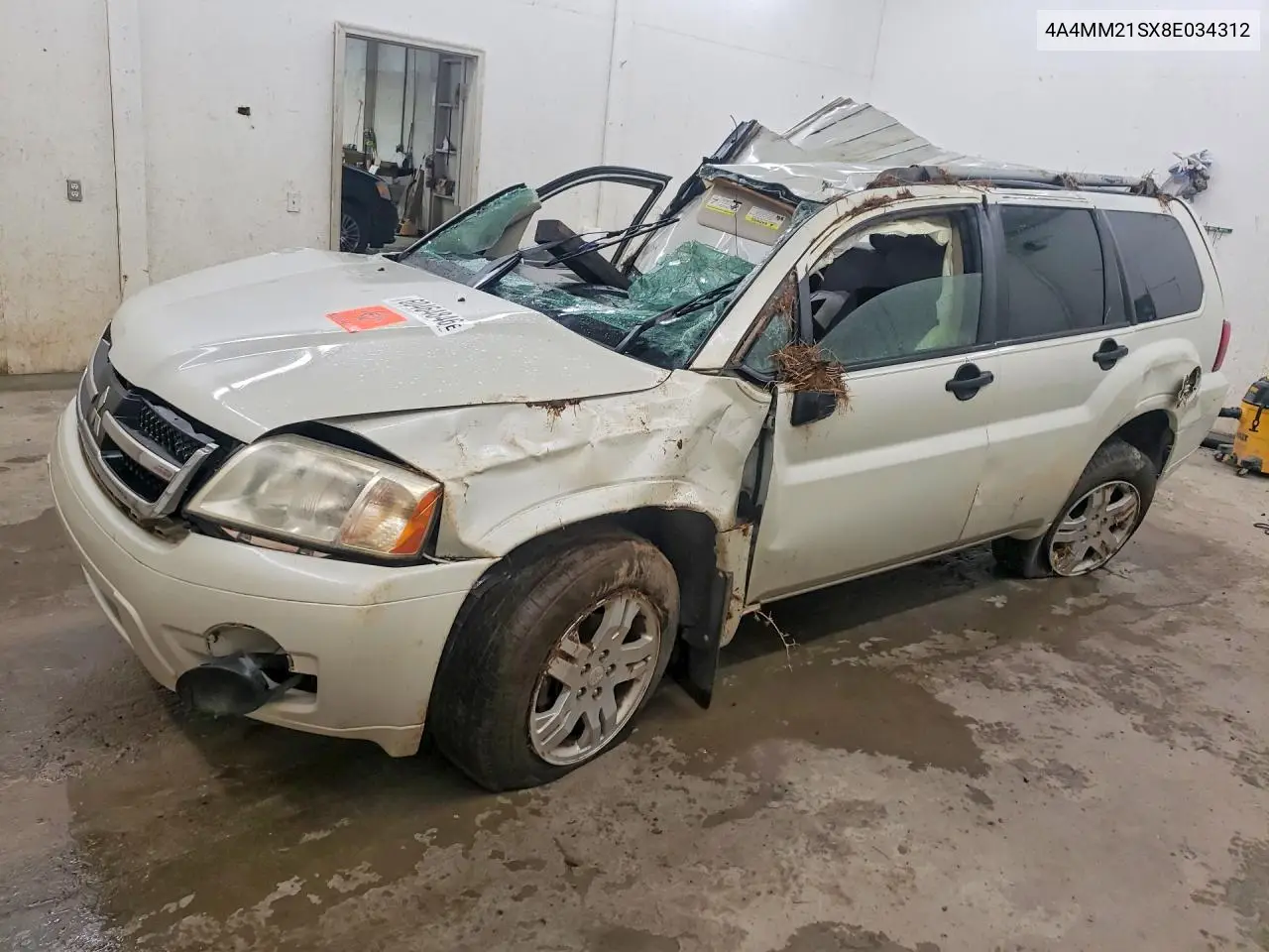 2008 Mitsubishi Endeavor Ls VIN: 4A4MM21SX8E034312 Lot: 60464846