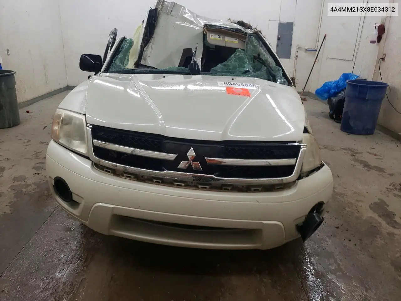 2008 Mitsubishi Endeavor Ls VIN: 4A4MM21SX8E034312 Lot: 60464846