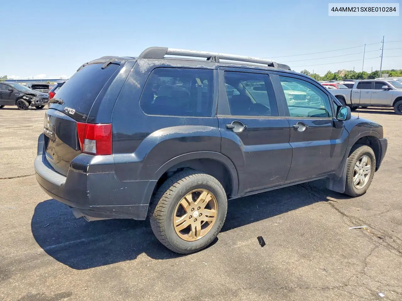 2008 Mitsubishi Endeavor Ls VIN: 4A4MM21SX8E010284 Lot: 61782586