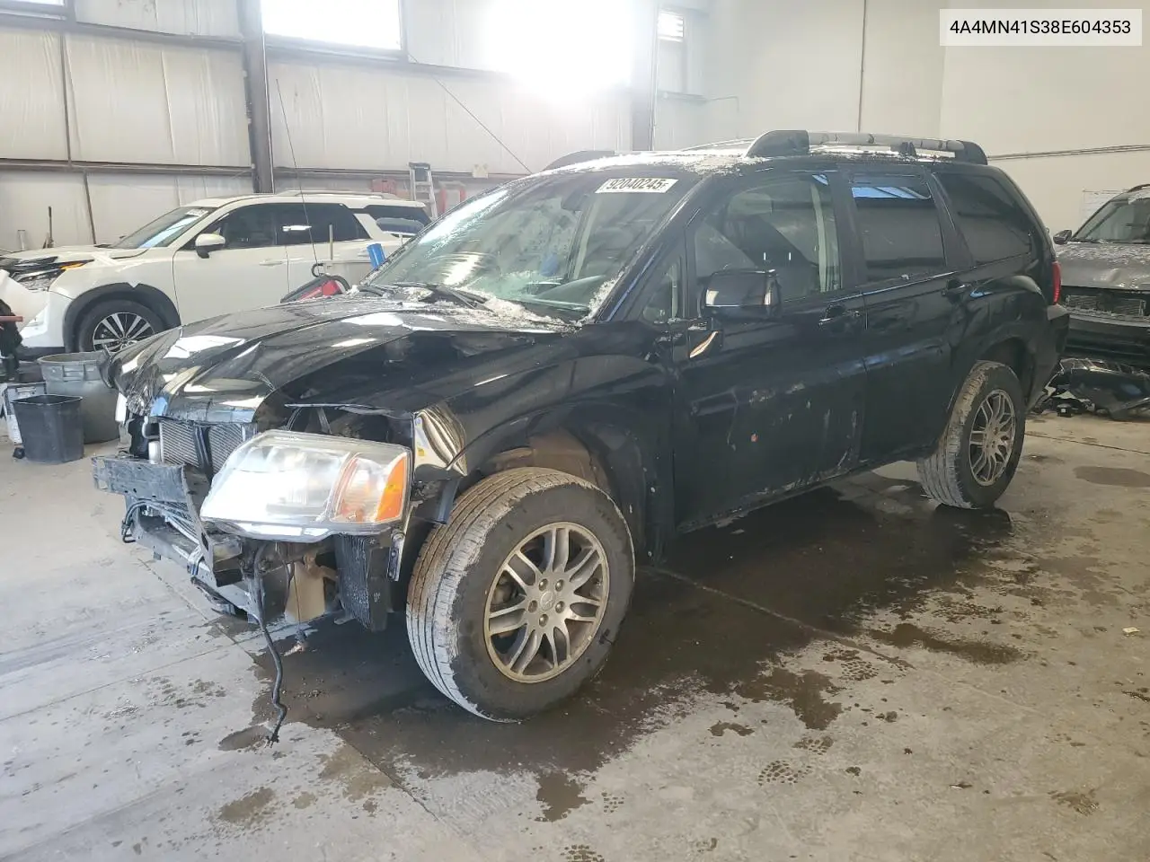 2008 Mitsubishi Endeavor Limited VIN: 4A4MN41S38E604353 Lot: 92040245