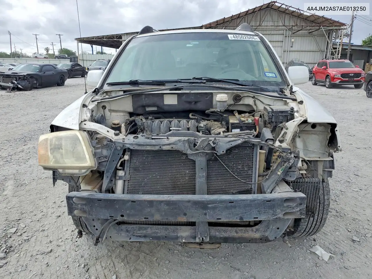 2010 Mitsubishi Endeavor Ls VIN: 4A4JM2AS7AE013250 Lot: 48502086