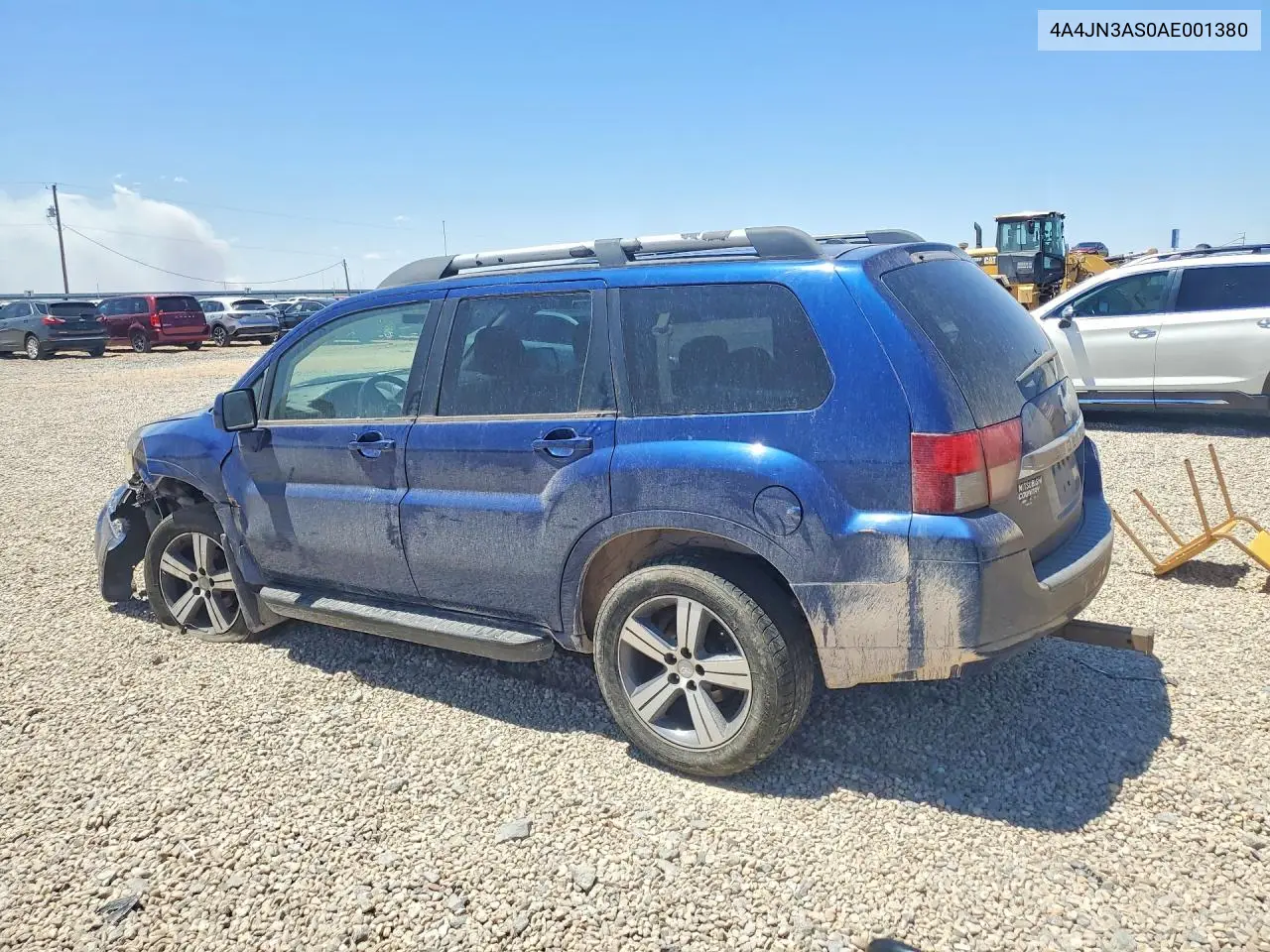 2010 Mitsubishi Endeavor Se VIN: 4A4JN3AS0AE001380 Lot: 54063526