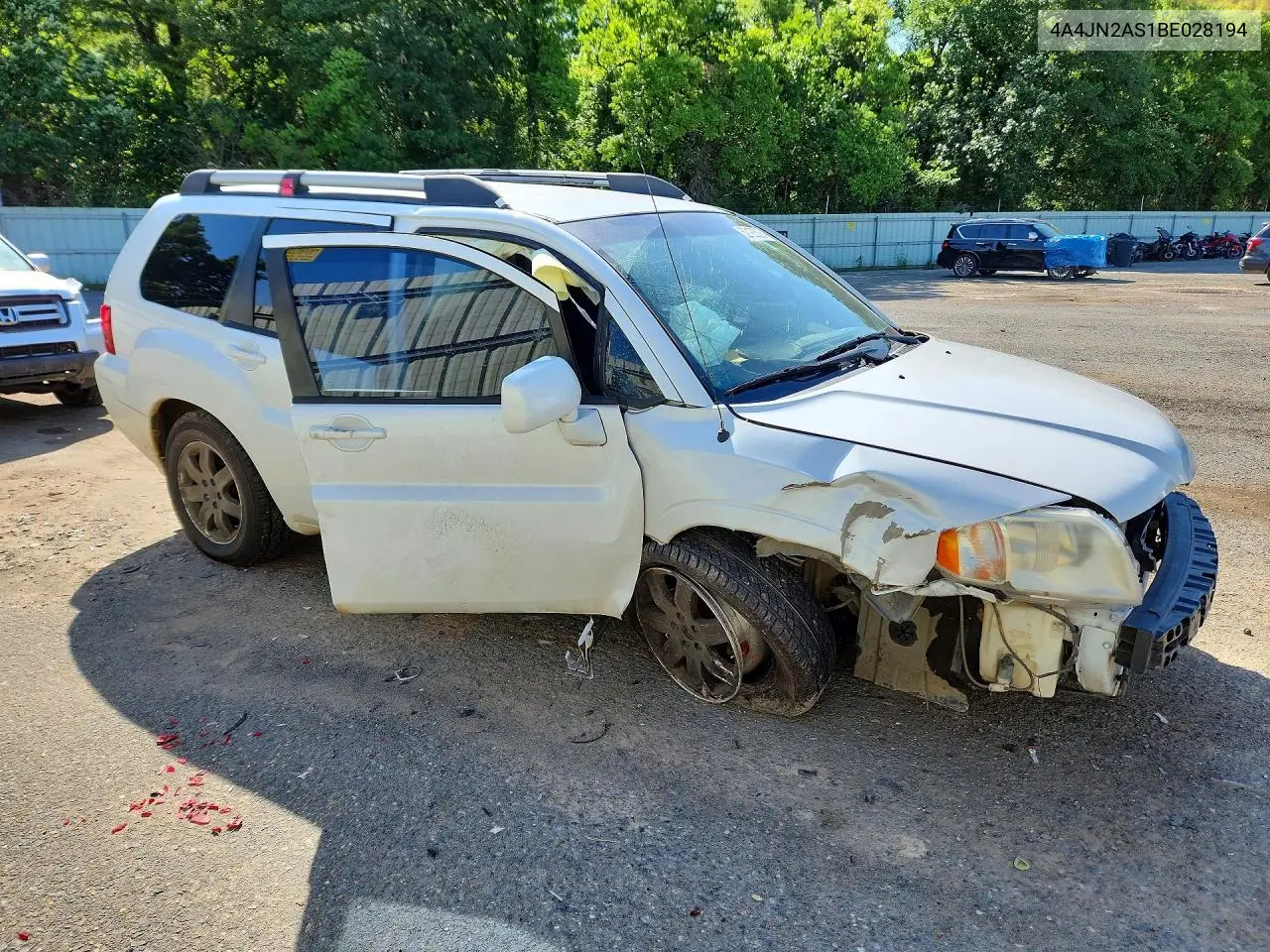 2011 Mitsubishi Endeavor Ls VIN: 4A4JN2AS1BE028194 Lot: 52190526