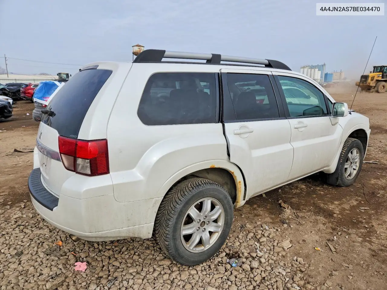 2011 Mitsubishi Endeavor VIN: 4A4JN2AS7BE034470 Lot: 59760556