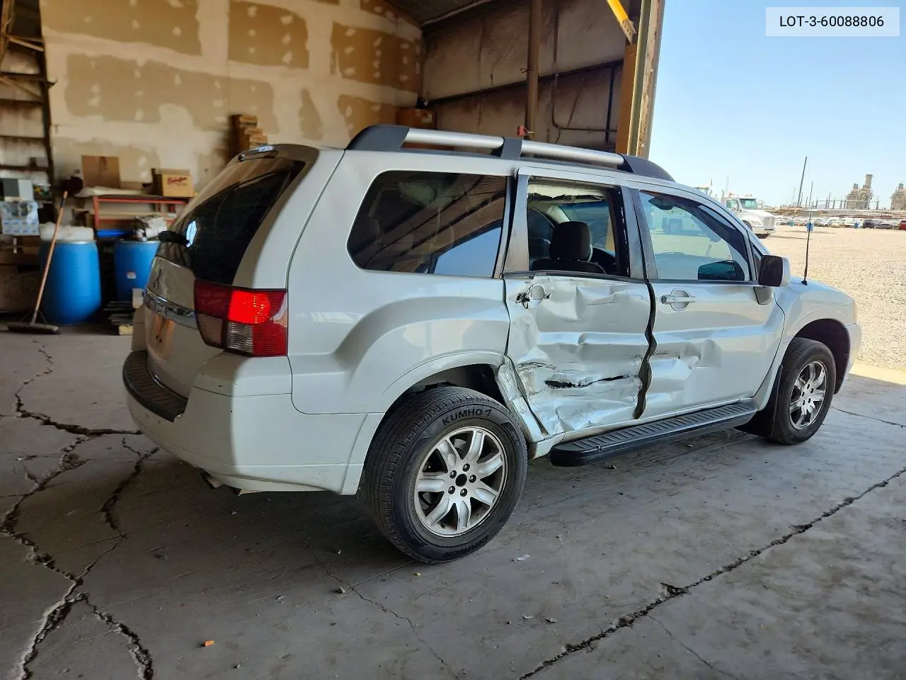 2011 Mitsubishi Endeavor Ls Fwd VIN: 4A4JM2ASXBE016225 Lot: 60088806