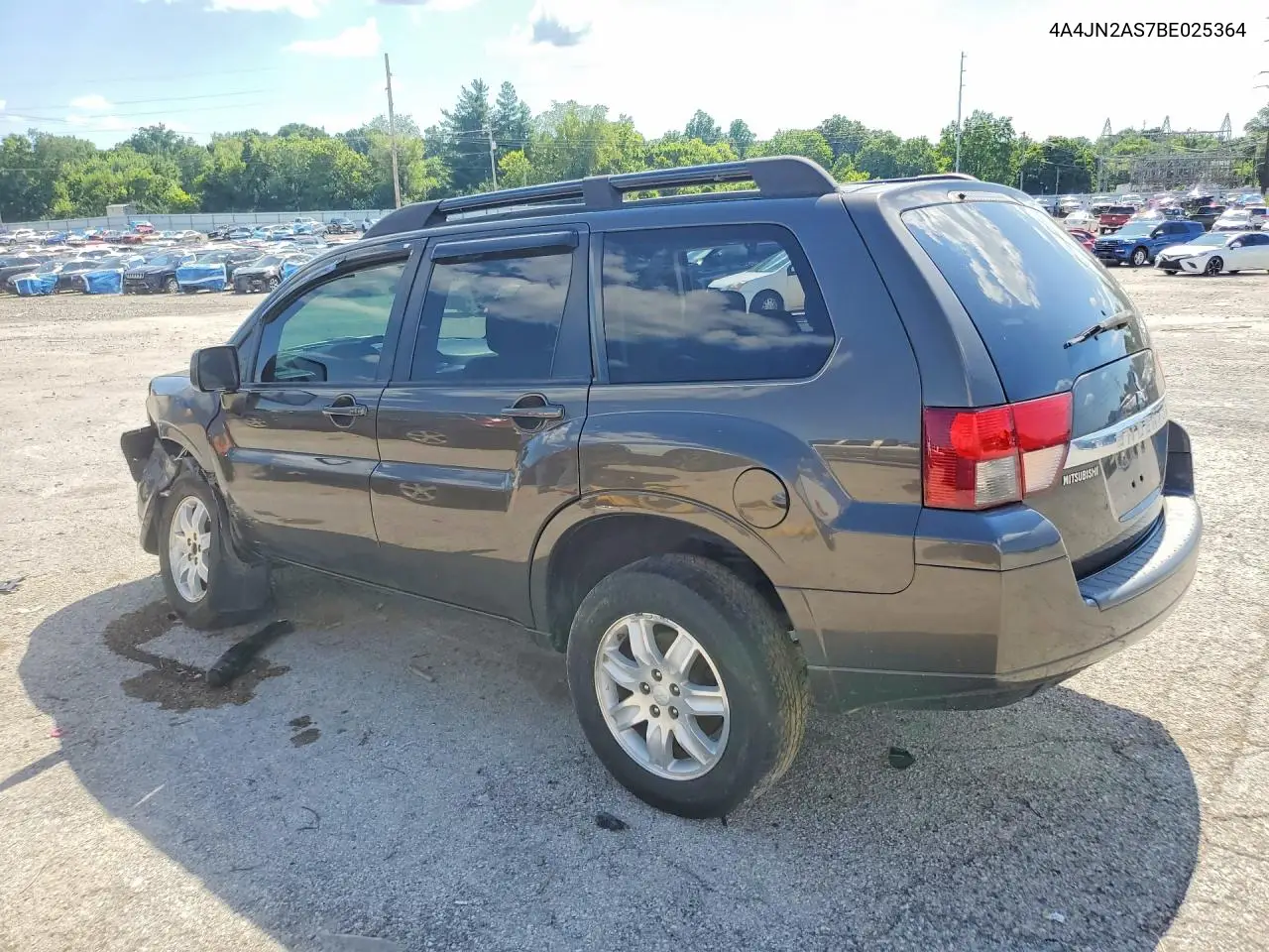 2011 Mitsubishi Endeavor VIN: 4A4JN2AS7BE025364 Lot: 60739026