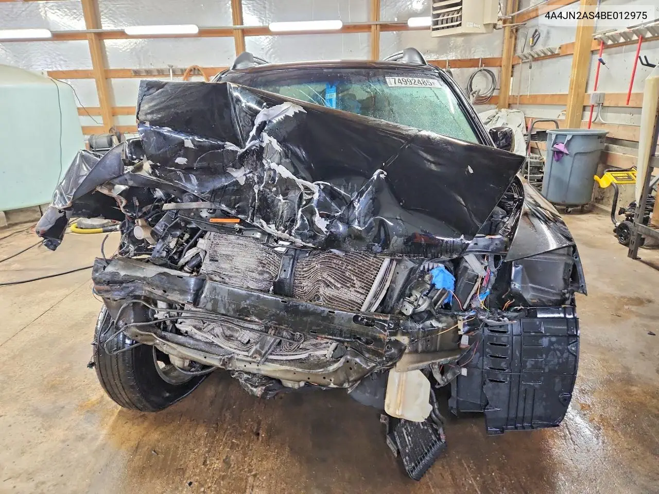 2011 Mitsubishi Endeavor Ls VIN: 4A4JN2AS4BE012975 Lot: 74992485