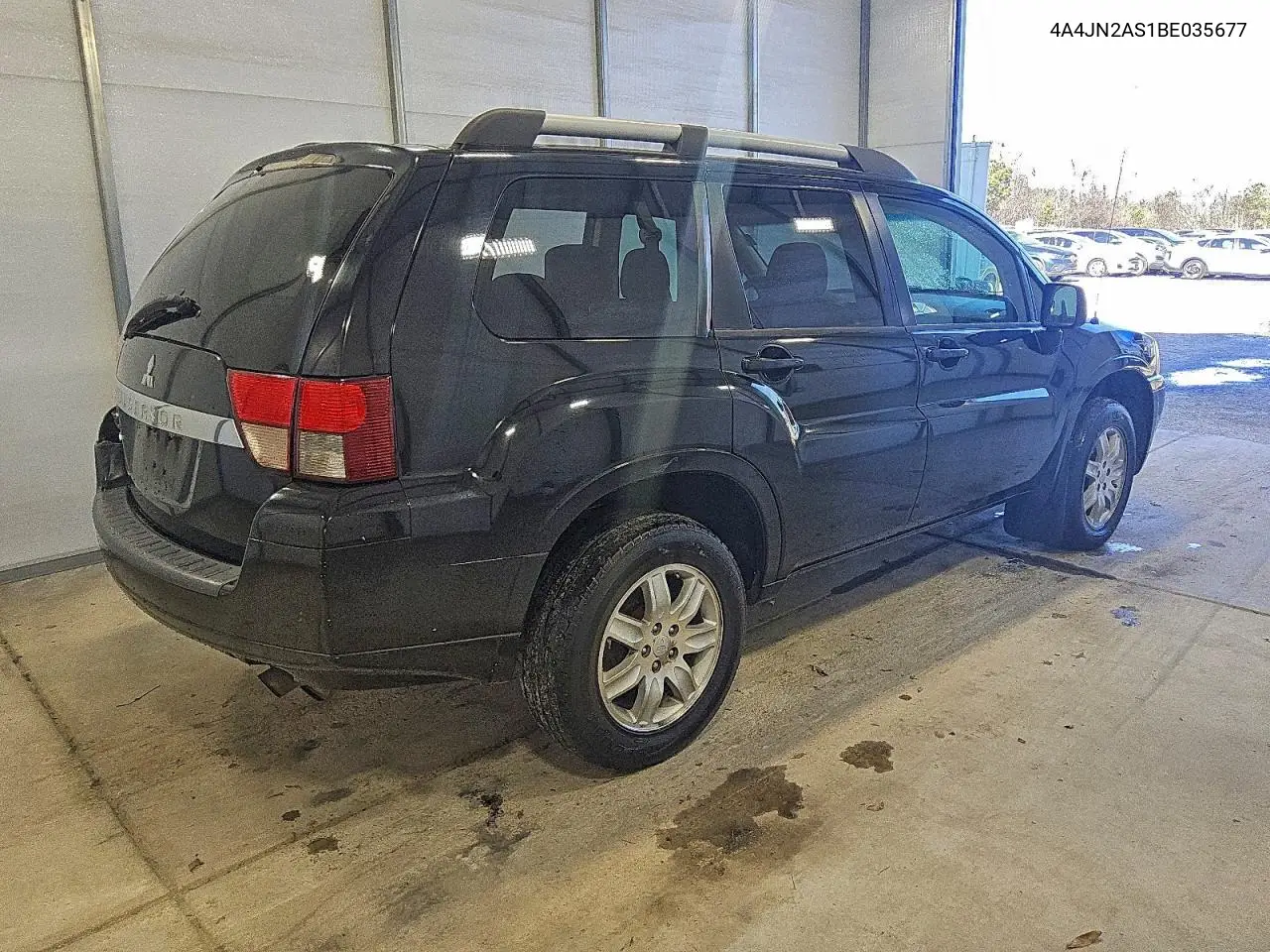 2011 Mitsubishi Endeavor Ls VIN: 4A4JN2AS1BE035677 Lot: 97655235