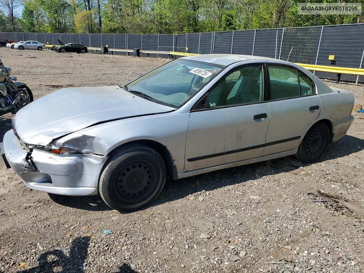2000 Mitsubishi Galant De VIN: 4A3AA36G8YE018295 Lot: 49286726