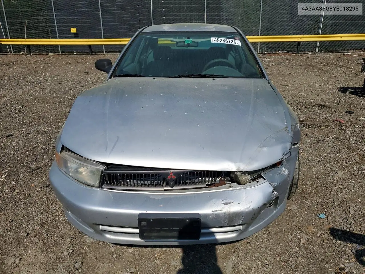 2000 Mitsubishi Galant De VIN: 4A3AA36G8YE018295 Lot: 49286726