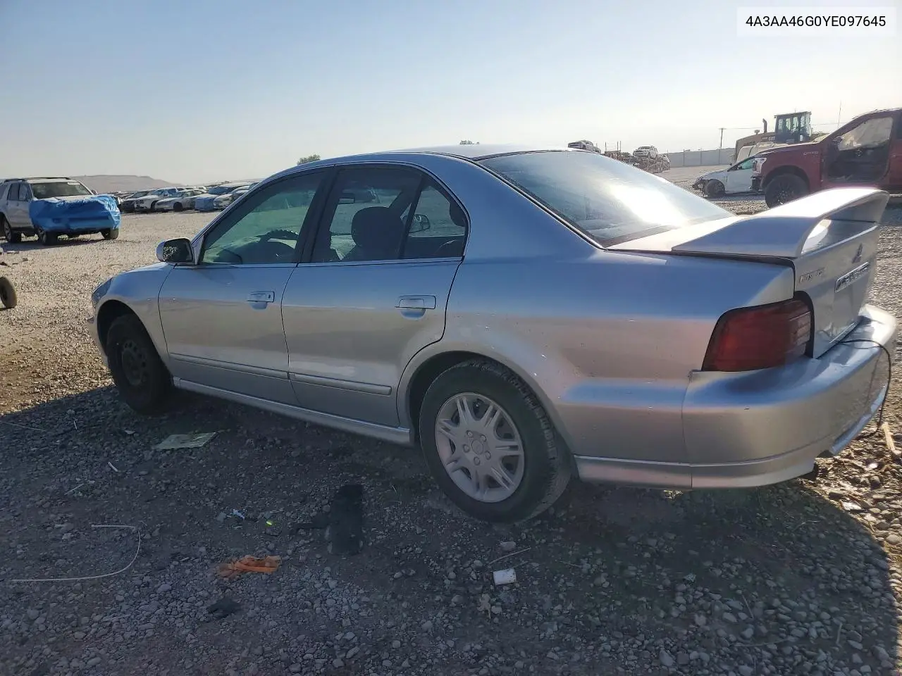 2000 Mitsubishi Galant Es VIN: 4A3AA46G0YE097645 Lot: 58470296