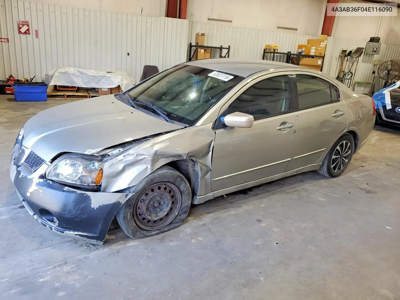 2004 Mitsubishi Galant Es Medium VIN: 4A3AB36F04E116090 Lot: 53537716