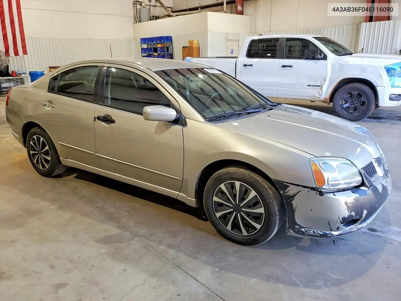 2004 Mitsubishi Galant Es Medium VIN: 4A3AB36F04E116090 Lot: 53537716