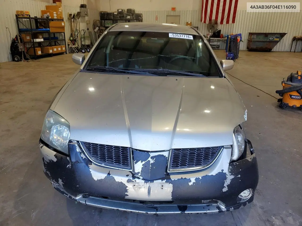 2004 Mitsubishi Galant Es Medium VIN: 4A3AB36F04E116090 Lot: 53537716