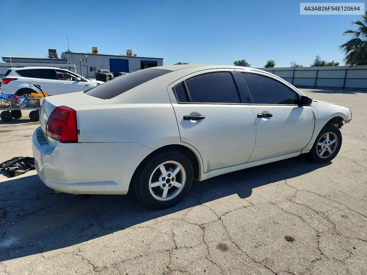 2004 Mitsubishi Galant De VIN: 4A3AB26F54E120694 Lot: 54111846