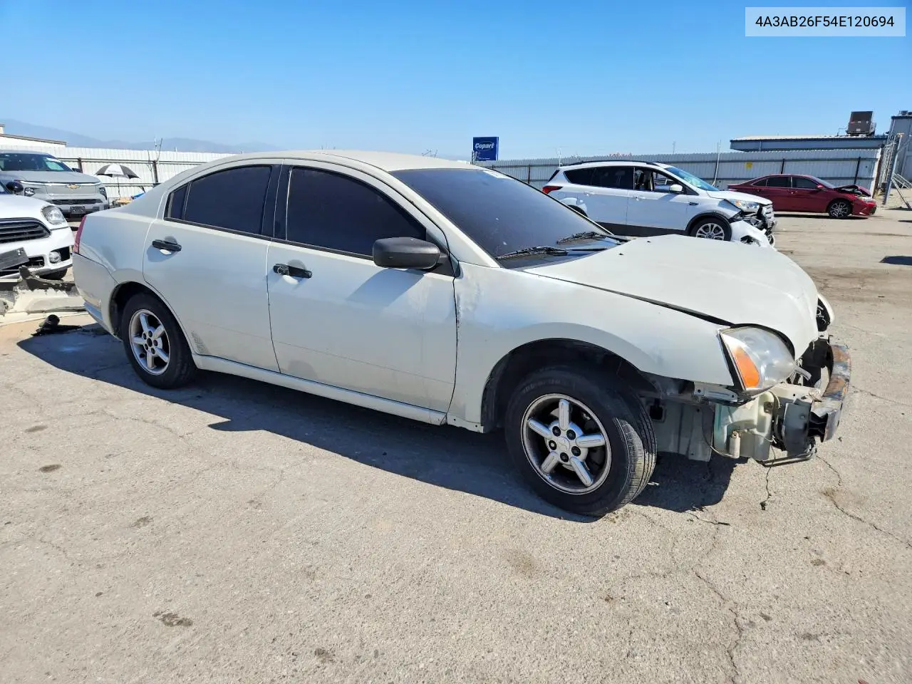 2004 Mitsubishi Galant De VIN: 4A3AB26F54E120694 Lot: 54111846