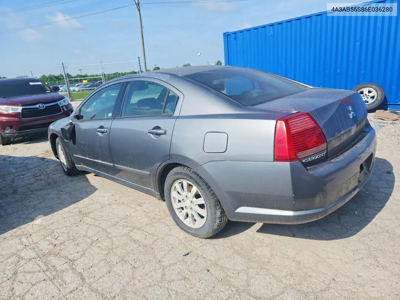 2006 Mitsubishi Galant Ls Premium VIN: 4A3AB56S86E030280 Lot: 59037006
