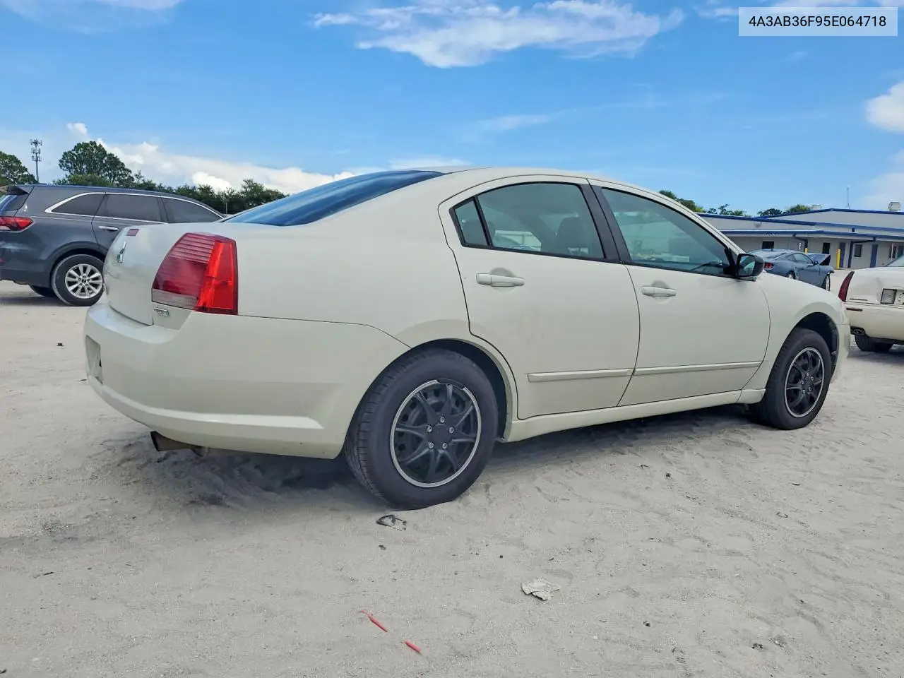 2005 Mitsubishi Galant Es Medium VIN: 4A3AB36F95E064718 Lot: 59327126