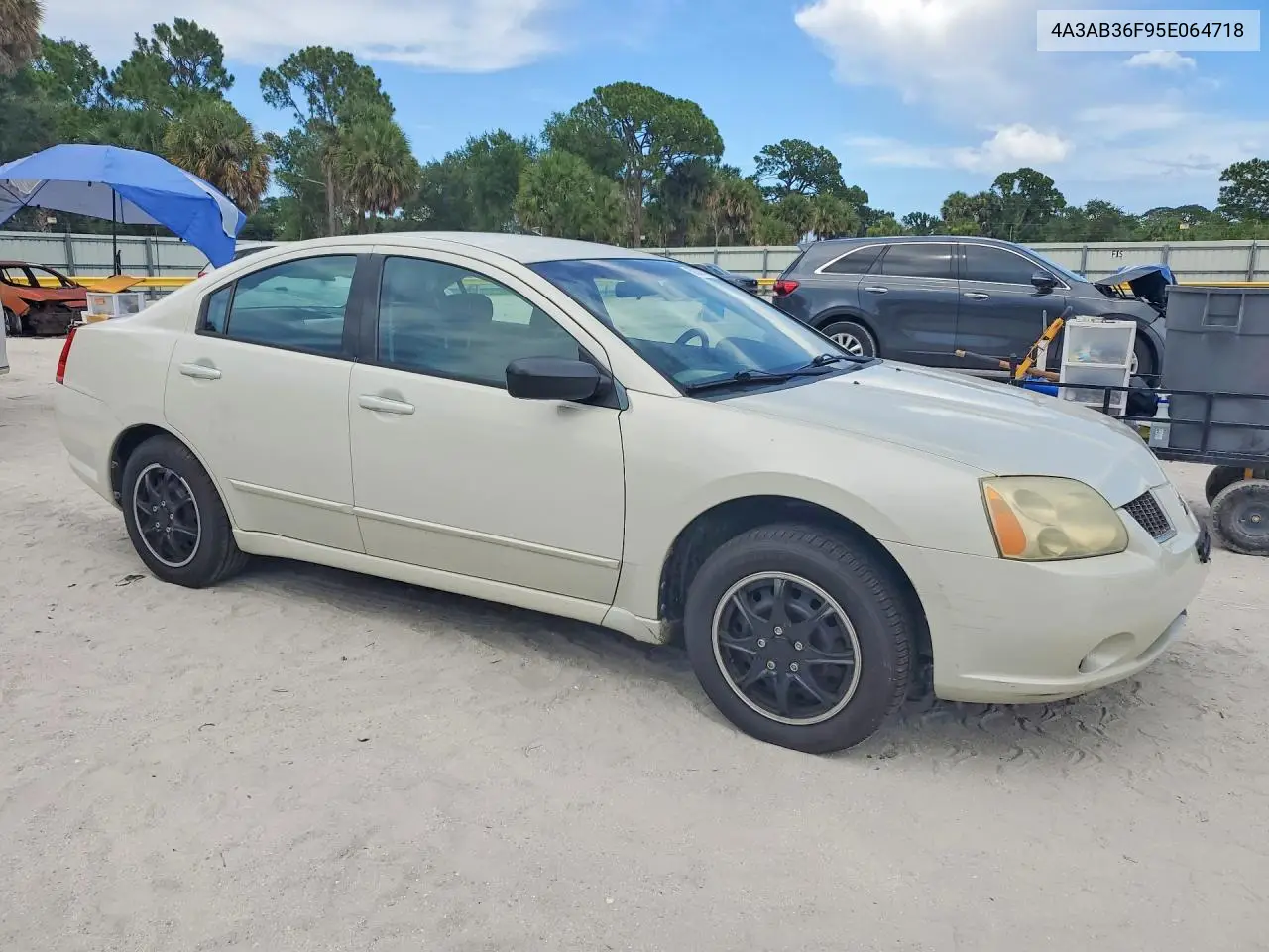 2005 Mitsubishi Galant Es Medium VIN: 4A3AB36F95E064718 Lot: 59327126