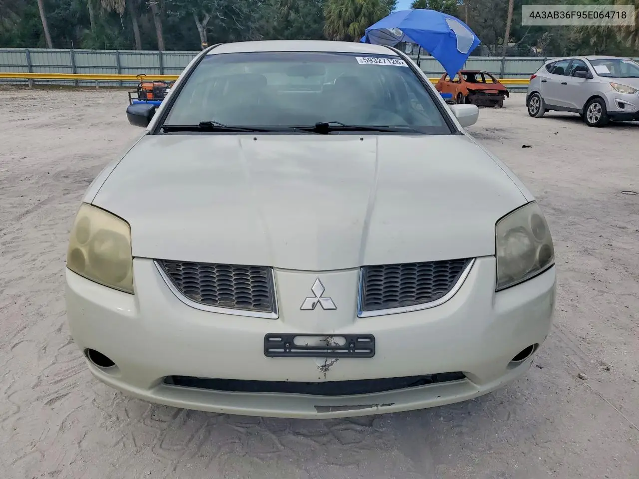 2005 Mitsubishi Galant Es Medium VIN: 4A3AB36F95E064718 Lot: 59327126