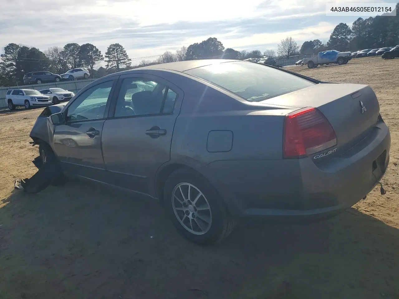 2005 Mitsubishi Galant Ls High VIN: 4A3AB46S05E012154 Lot: 76433575