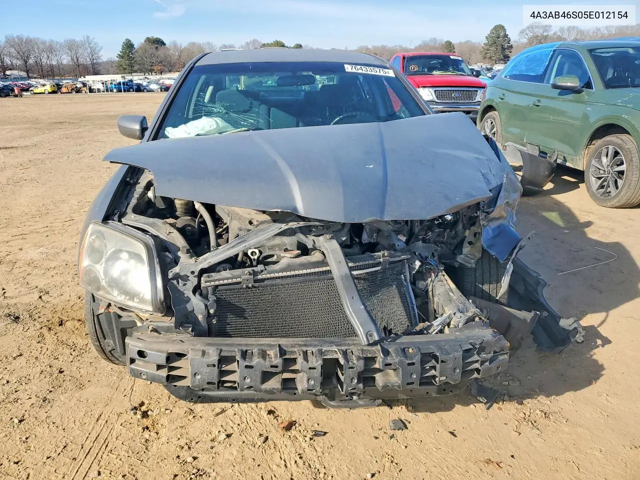 2005 Mitsubishi Galant Ls High VIN: 4A3AB46S05E012154 Lot: 76433575