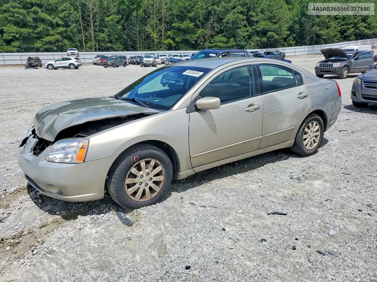 2006 Mitsubishi Galant Ls Medium VIN: 4A3AB36S56E037580 Lot: 58086836