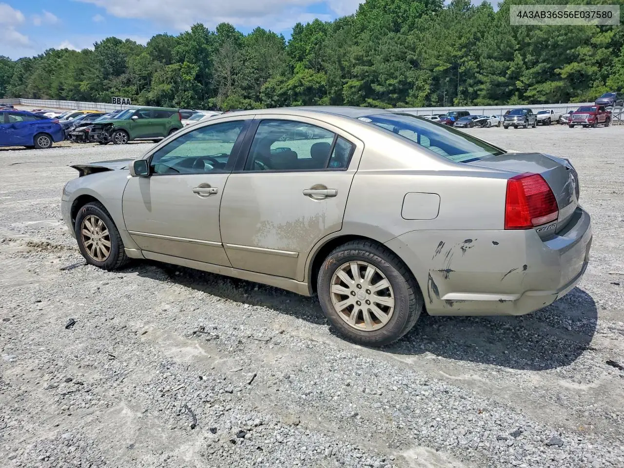 2006 Mitsubishi Galant Ls Medium VIN: 4A3AB36S56E037580 Lot: 58086836