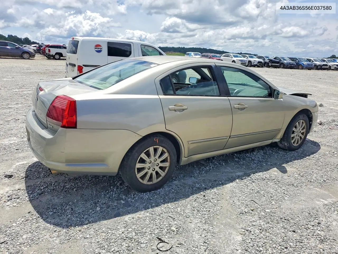 2006 Mitsubishi Galant Ls Medium VIN: 4A3AB36S56E037580 Lot: 58086836