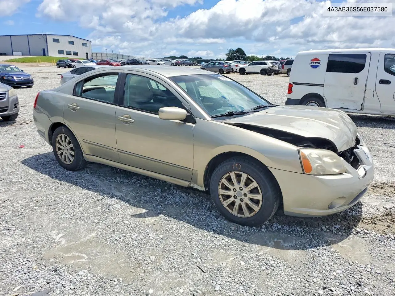 2006 Mitsubishi Galant Ls Medium VIN: 4A3AB36S56E037580 Lot: 58086836