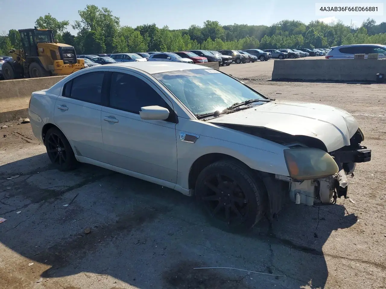 2006 Mitsubishi Galant Es Medium VIN: 4A3AB36F66E066881 Lot: 60122326