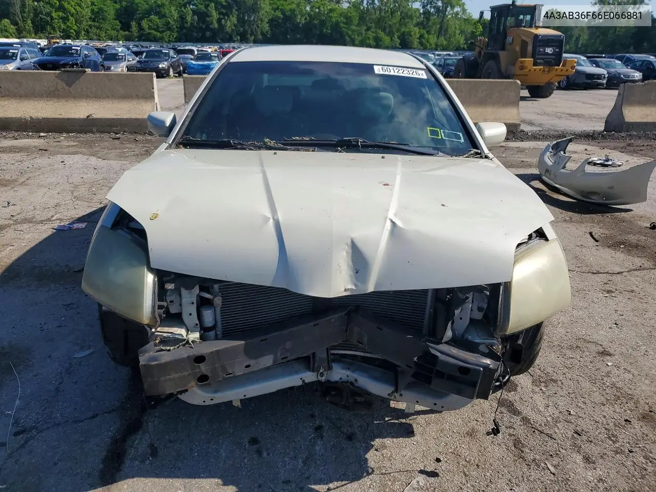 2006 Mitsubishi Galant Es Medium VIN: 4A3AB36F66E066881 Lot: 60122326