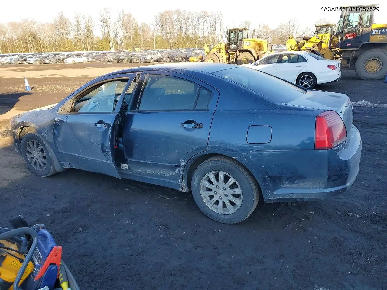 2006 Mitsubishi Galant Es Premium VIN: 4A3AB56F86E057529 Lot: 76485195