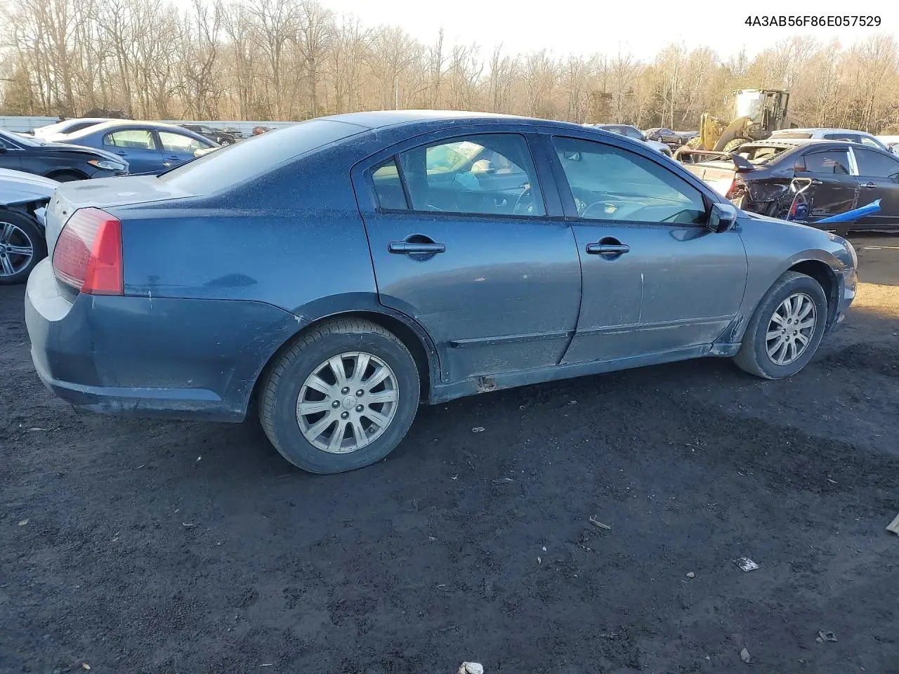 2006 Mitsubishi Galant Es Premium VIN: 4A3AB56F86E057529 Lot: 76485195