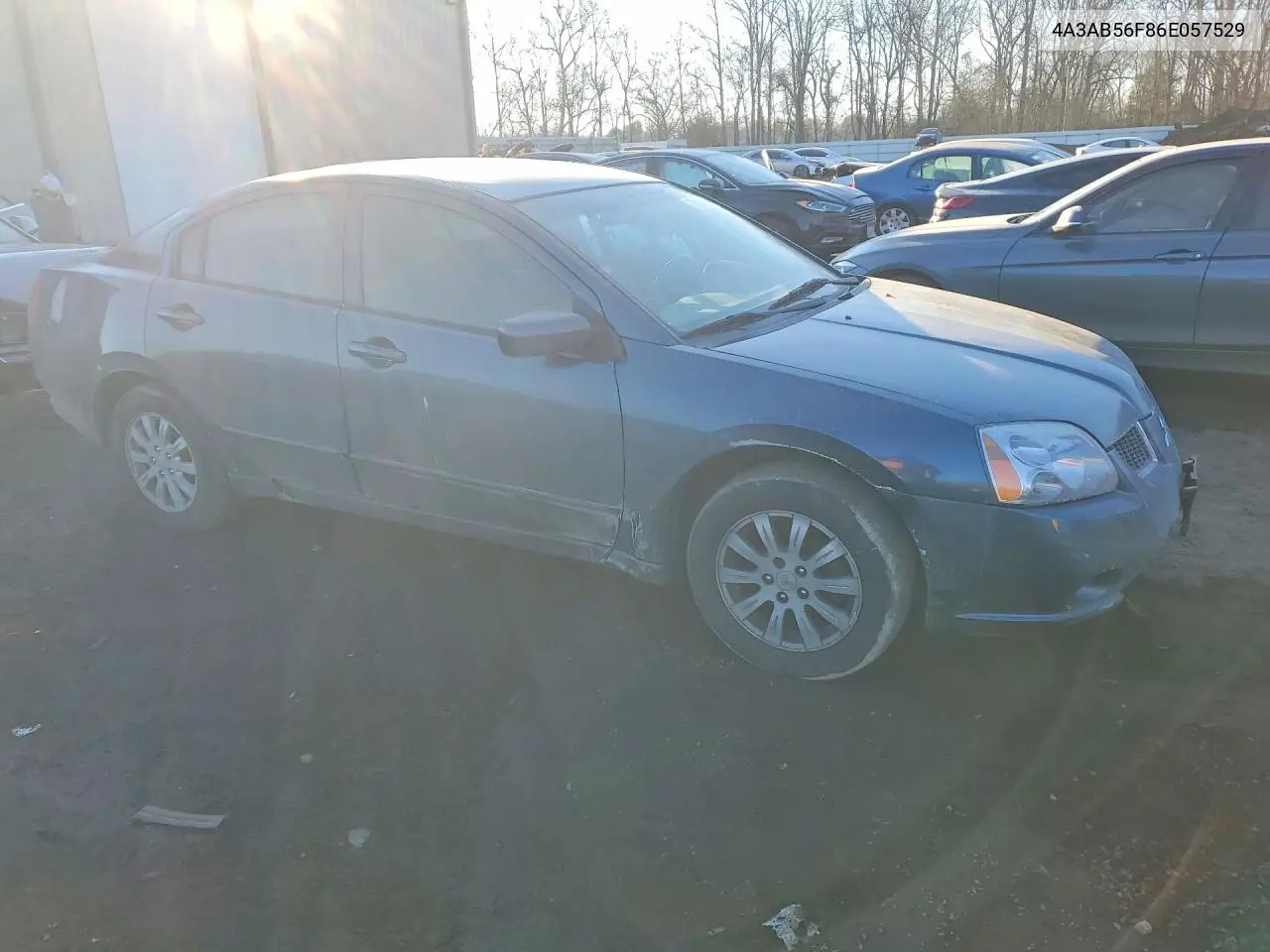 2006 Mitsubishi Galant Es Premium VIN: 4A3AB56F86E057529 Lot: 76485195