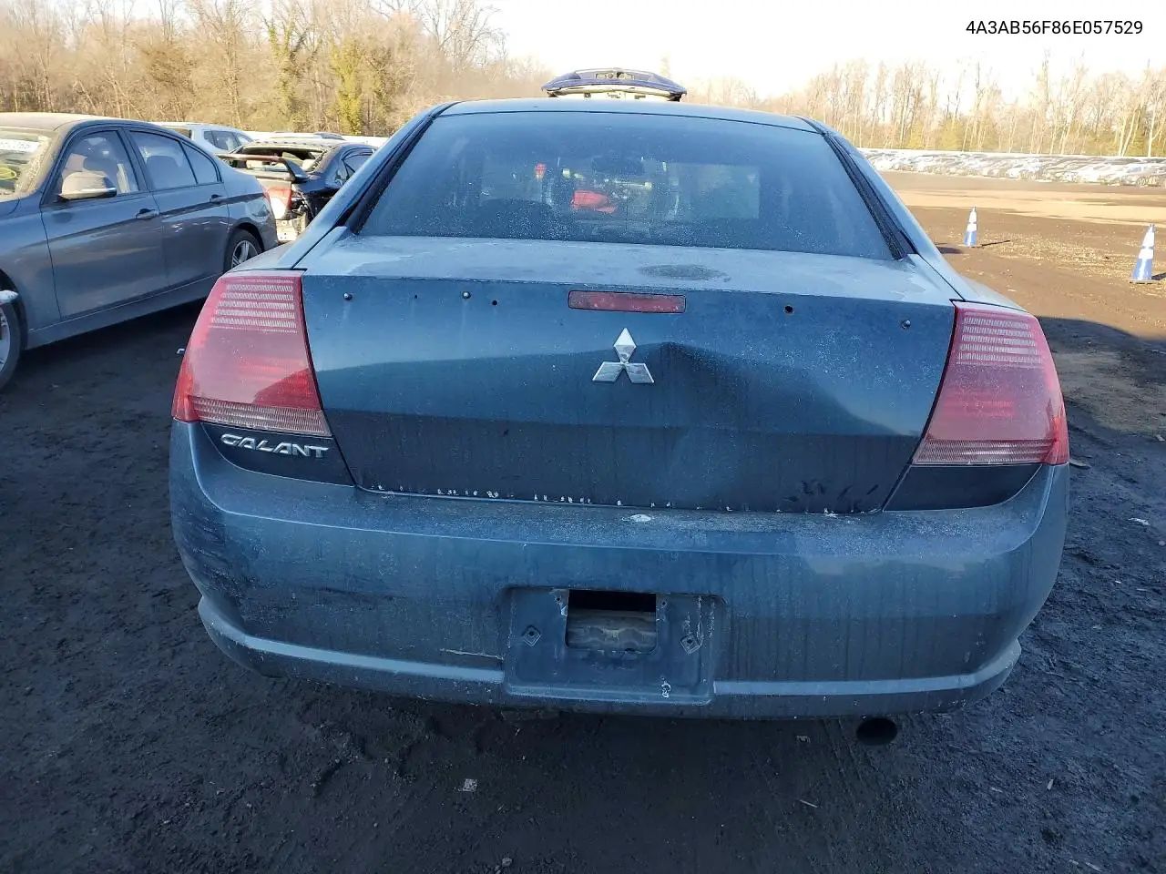 2006 Mitsubishi Galant Es Premium VIN: 4A3AB56F86E057529 Lot: 76485195