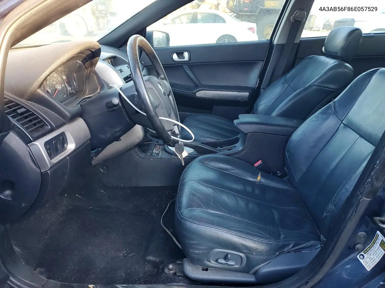 2006 Mitsubishi Galant Es Premium VIN: 4A3AB56F86E057529 Lot: 76485195