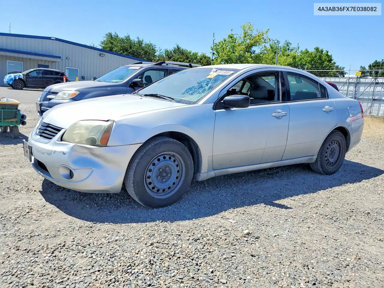 2007 Mitsubishi Galant Es VIN: 4A3AB36FX7E038082 Lot: 54001806