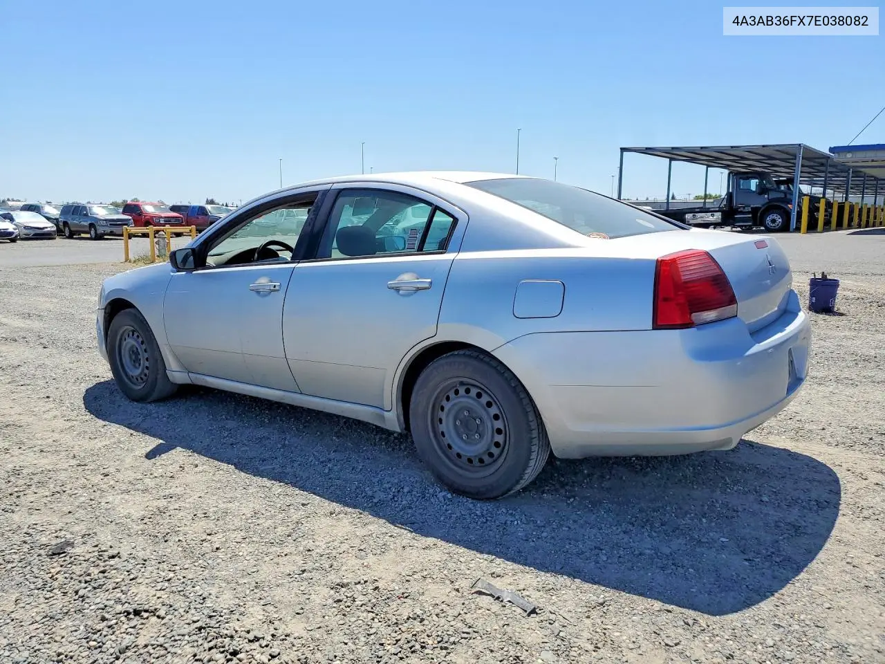 2007 Mitsubishi Galant Es VIN: 4A3AB36FX7E038082 Lot: 54001806