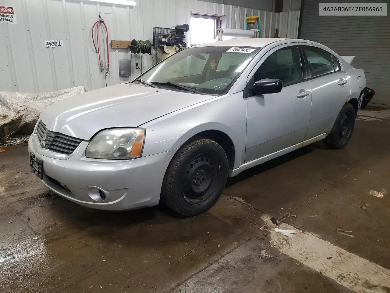 2007 Mitsubishi Galant Es VIN: 4A3AB36F47E056965 Lot: 78683485