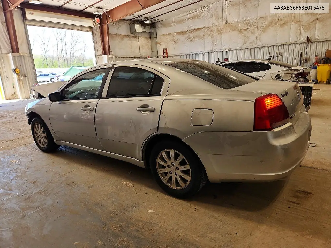 2008 Mitsubishi Galant Es VIN: 4A3AB36F68E015478 Lot: 52461226