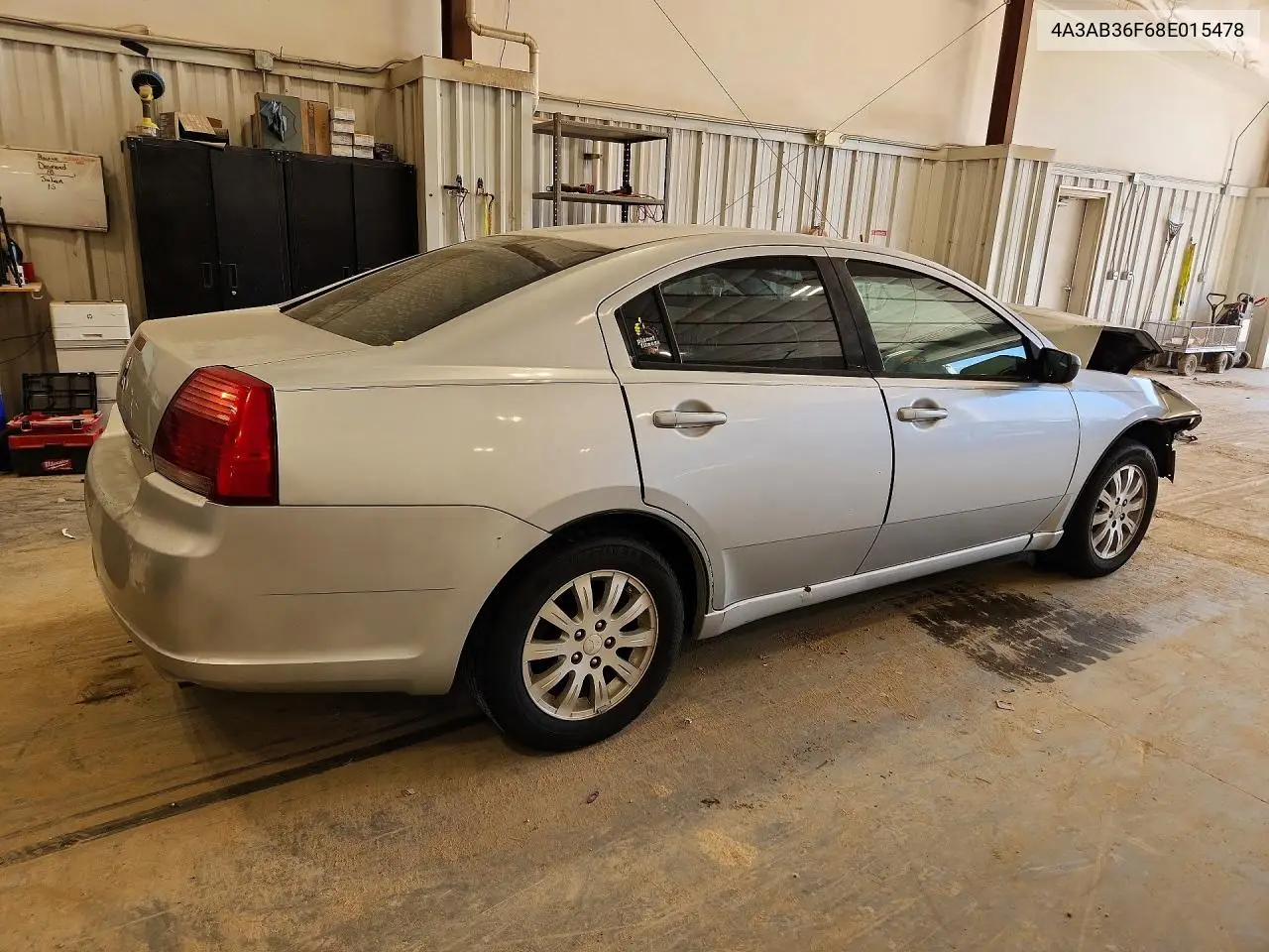 2008 Mitsubishi Galant Es VIN: 4A3AB36F68E015478 Lot: 52461226