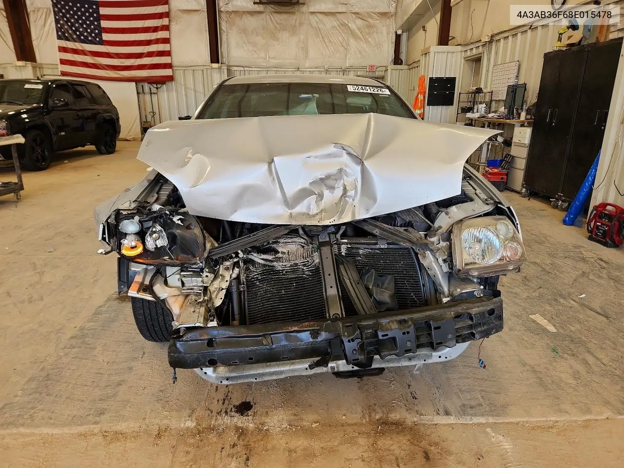 2008 Mitsubishi Galant Es VIN: 4A3AB36F68E015478 Lot: 52461226