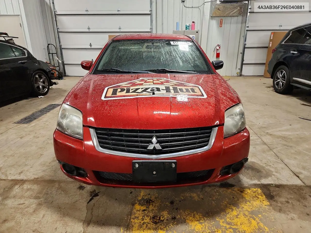 2009 Mitsubishi Galant Es VIN: 4A3AB36F29E040881 Lot: 41733266